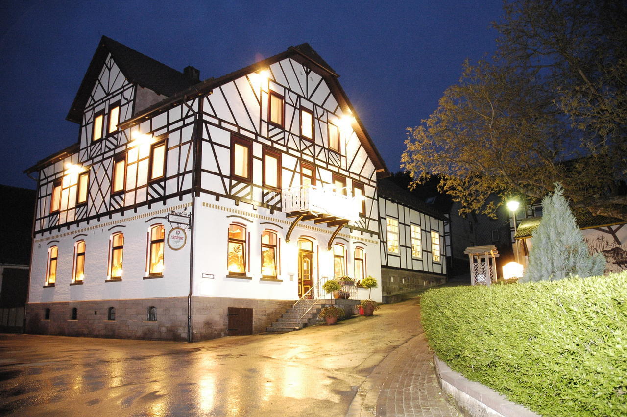 Landhotel Loenskrug Hellental Exterior foto